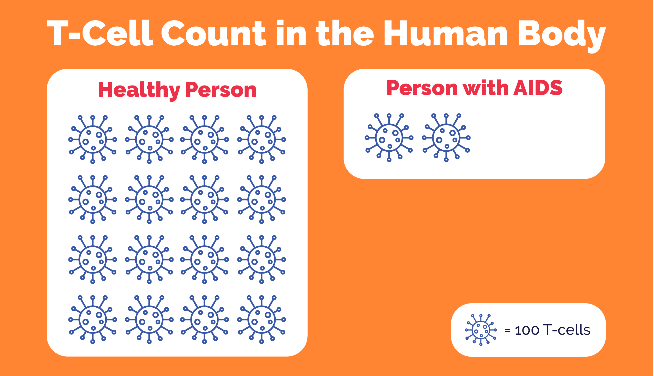 HIV and Rehab - T-Cell Count